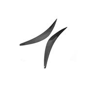 Paupières de phares pour Infiniti Q50 Q50S 2014-2023 Garniture de Sourcils de phares en Fibre de Carbone Cache-phares Avant Autocollant pour paupières de phares