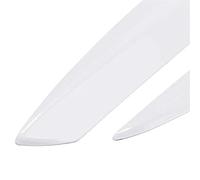 Paupières Sourcils, pour V & W, pour Golf VI MK6 2008-2013, pour GTI, pour GTR, pour GTD Paire Blanc Phare de Voiture Sourcils paupières ABS Autocollants revêtement d'habillage Phare Sourcils