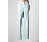 pauporté pantalons femme de couleur bleu 48
