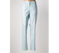 pauporté pantalons femme de couleur bleu 52