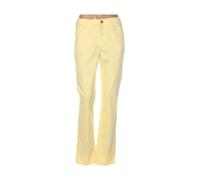 pauporté pantalons femme de couleur jaune