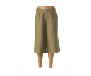 pauporté pantalons femme de couleur vert 38