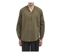 Paura - Camicia Euclide Single Botton - Homme - Chemises - Vert - Taille: L