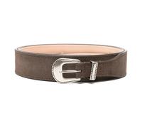 Paura - Eduardo Belt With Studs - Homme - Accessoires - Brun - Taille: L