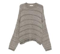 Paura - Efesto Crewneck Sweater - Homme - Pulls - Gris - Taille: M