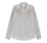 Paura - Erzin Oversized Shirt - Homme - Chemises - Vert - Taille: L
