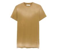 Paura, Homme, Tops, Brun, Taille: M Tee-shirt côtelé en vert olive