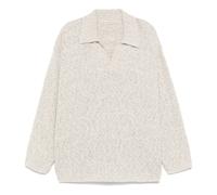Paura - India Polo Sweater - Homme - Pulls - Gris - Taille: M