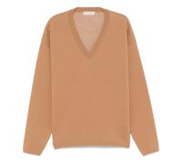Paura - Pull Onelia col en V - Homme - Pulls - Brun - Taille: M