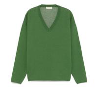 Paura - Pull Onelia col en V - Homme - Pulls - Vert - Taille: S