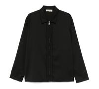 Paura - Surchemise Shin avec fermeture éclair - Homme - Chemises - Noir - Taille: L