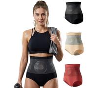 Pauraju Thermogenic Fat-Burning Sculpting Shorts, High-Waisted Tummy Control Shapewear for Everyday Wear and Workout (Black, XXL)