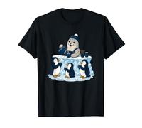 Pause café d'hiver Arctic Penguin Seal T-Shirt