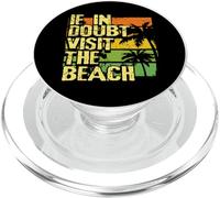 Pause d'été pour Amoureux de l'océan en Cas de Doute, visitez la Plage PopSockets PopGrip pour MagSafe