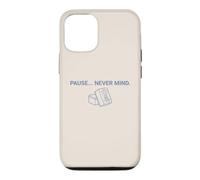 Pause, ne t'en Fais Pas, Mahjong Coque pour iPhone 12/12 Pro