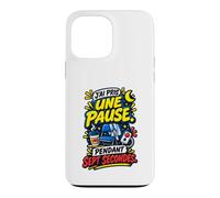 Pause Sept Secondes Infirmière de Nuit Humour Cadeau Coque pour iPhone 13 Pro Max