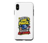 Pause Sept Secondes Infirmière de Nuit Humour Cadeau Coque pour iPhone XS Max