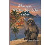 Pause Voyage Prachuap Khiri Khan Vol.1: 30 illustrations à colorier pour adultes - Thaïlande, temples, paysages et scènes locales