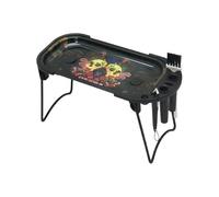 PAUSEBOUGIE Plateau à Rouler Carré 21.6x9.8cm | Rolling Tray Métal Premium | Accessoire Fumeur | Rebords Surélevés Anti-Perte | Joint Cigarette Tabac Herbe