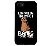 Paused My Trumpet Playing Trompette Joueur de Trompette Coque pour iPhone SE (2020) / 7/8