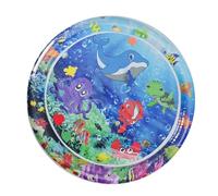 PAUT WATER - SPÉRIEUR SHARK SPÉRIEUR ET Splash Waterr Play Mat | Eaux de développement sensoriel amusant Wateer joue des jouets de tapis pour une utilisation en plein air