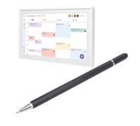 Paute de Stylet 3 en 1, Stylo Tactile à Haute sensibilité pour Calendrier Skylight, écran D'affichage Intelligent, Stylo Capacitif avec 3 Conseils Différents (Black)