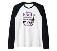 Pauvres imbéciles, tu Peux me Passer ? Manche Raglan