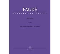 Pavane pour piano Op. 50 – Partition (Spielpartitur) – Édition Urtext – Bärenreiter-Verlag