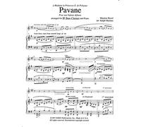 Pavane Pour Une Infante Defunte for Bass Clarinet and Piano by Maurice Ravel
