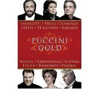 PAVAROTTI/DOMINGO/FRENI/TERFEL - PUCCINI GOLD DVD NEW