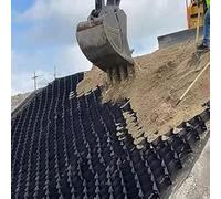 Pavé de grille de contrôle de l'érosion, stabilisateur de gravier for les travaux de sous-sol, murs de soutènement et treillis de pavage de jardin(5cm high,3m x 10m)