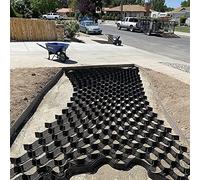 Pavé de Grille de Sol de 2 Pouces, grilles d'allée, stabilisateur de Mur de soutènement en Maille de Colline/Pente raide, for Pierre de Plantes de Gravier de Pois(5x9 m/16.5x30 ft)