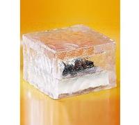 Pavé lumineux à LED solaire - 19,5 X 9,8 X 6 cm G