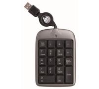 Pavé numérique 18 touches cordon rétractable
