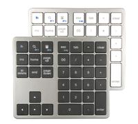 Pavé numérique Bluetooth 2,4 GHz ultra-fin sans fil noir