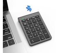 Pavé Numérique Bluetooth - Clavier Numérique Externe sans Fil Portable à 22 Touches, Pavé Numérique sans Fil Bluetooth avec raccourcis multiples pour Ordinateur Portable, Tablette, PC, Surface, Mac