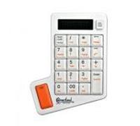 Pave numérique + Calculatrice USB écran LCD 12 chiffres 10C-WH Connectland
