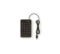 Pavé numérique clavier filaire usb noir