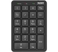 Pavé numérique Port Designs Bluetooth Noir Noir E