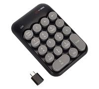 Pavé numérique sans fil 2,4 G pour ordinateur portable 18 touches avec récepteur USB, extension de clavier à 18 touches pour ordinateur portable, PC, ordinateur de bureau