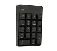 Pavé Numérique sans Fil à Pression Douce, pavé Numérique USB pour Le Bureau, Le Travail à la Maison, 18 Touches pour Feuilles de Calcul, pour Les Utilisateurs de 7 et Supérieur (Black)