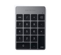 Satechi Pavé Numérique sans Fil avec 18 Touches en Aluminium, Clavier Rechargeable USB-C pour MacBook Air & Pro, iMac, Chromebook, ThinkPad, Windows, PC Portables et Plus - Gris Sidéral