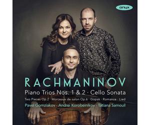 Pavel Gomziakov - Rachmaninov: Piano Trios Nos.1 & 2 [Compact Discs]