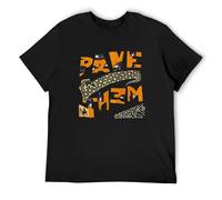 Pavement Brighten The Corners Men's 'S Hooded with Pocket Design O Neck T-Shirt Black XL