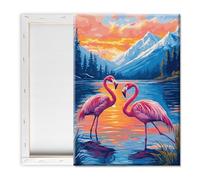 Pavemlo Peinture Par Numero Adulte Avec Cadre Oiseau - 20x30cm Paint By Numbers, Kit Artistique Facile Pour Débutants Parfait Pour La Décoration Intérieure Et Les Cadeaux Créatifs