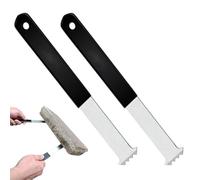 Paver Lifter, outil de suppression de pavage de terrasse, lot de 2 outils de suppression de briques antidérapants avec grattoir d'articulation