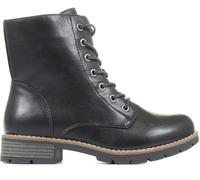 Pavers Pavers Black Ladies Lace-Up Ankle Boots