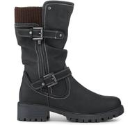 Pavers Pavers Black Ladies Long Boots Casual