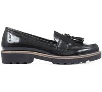 Pavers Pavers Black Patent Ladies Loafers Black EU 37 (UK 4)