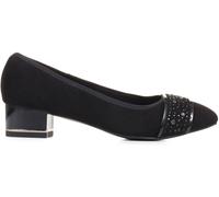 Pavers Pavers Black Pavers Block Heeled Black Court Shoes Black EU 40 (UK 7)